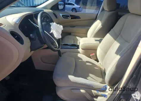 2017 Nissan Pathfinder S z USA, uszkodzony, nr VIN 5N1DR2MN2HC637650